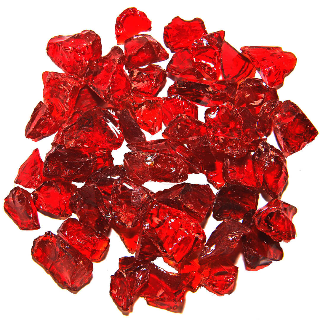 Dark Red Glass