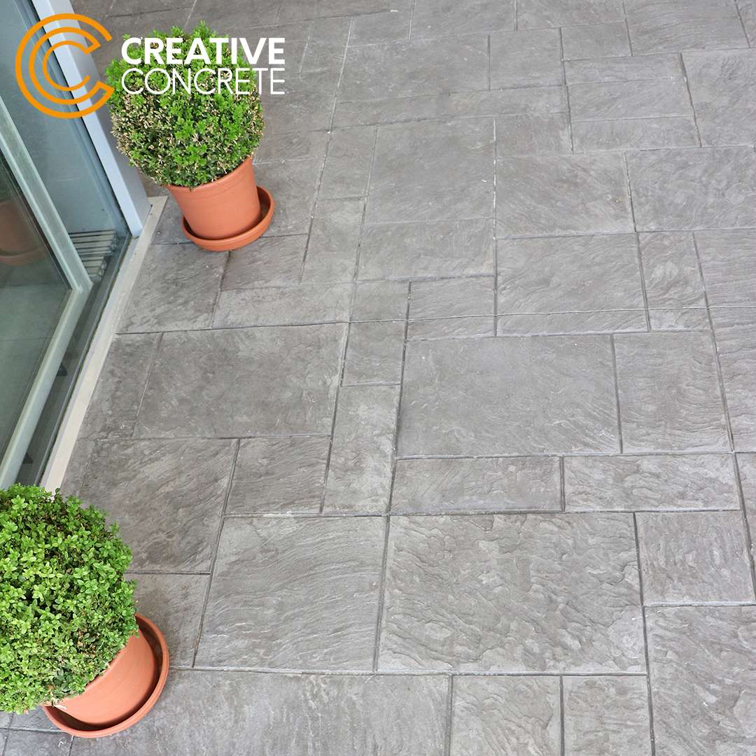 Pave Crete Pure PaveCrete Stamped Concrete @ Krypto Labs Masdar City, Abu Dhabi ...